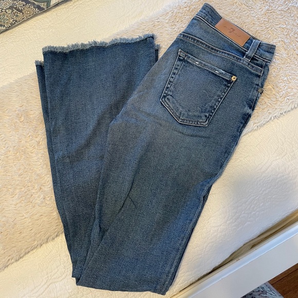 Exaggerated kick flare jeans 7for all mankind - Picture 5 of 6